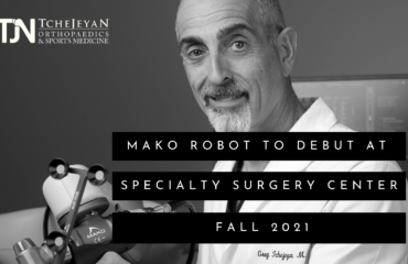 Mako To Debut at Specialty Surgery Center, Fall 2021