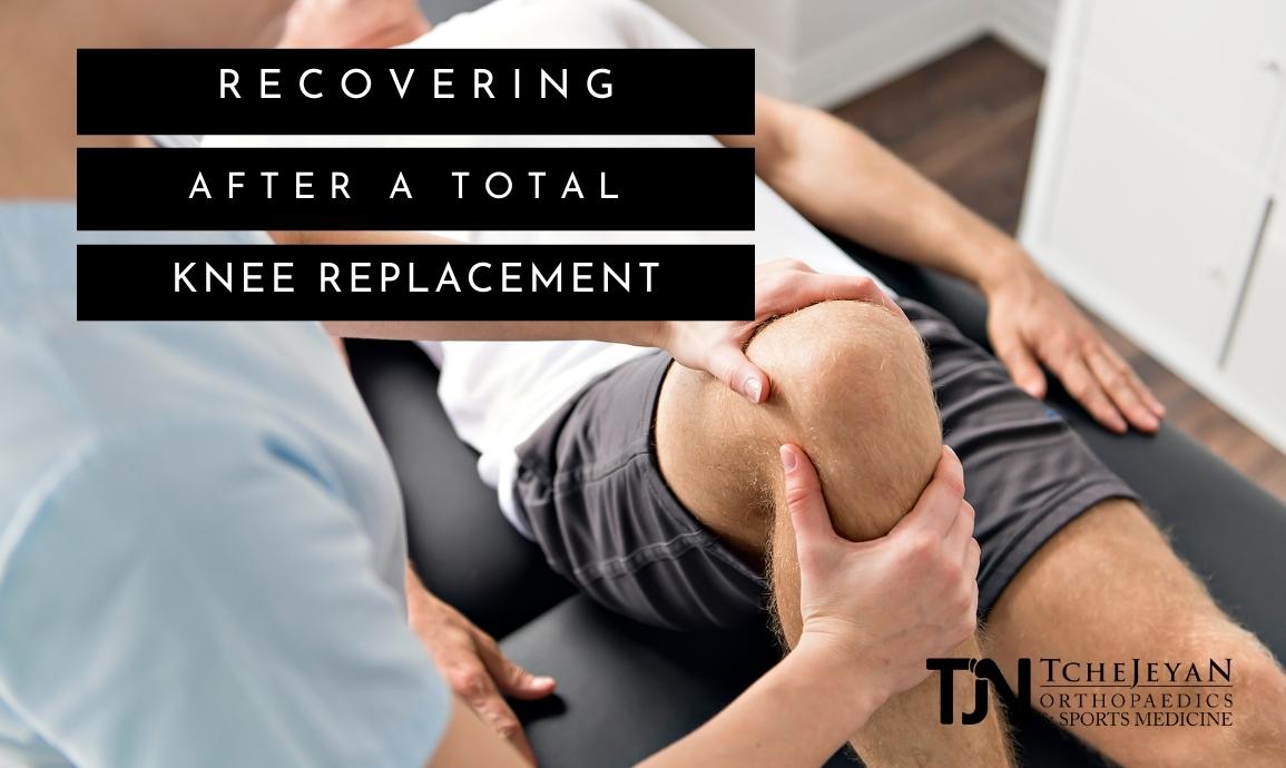 total knee replacement recovery